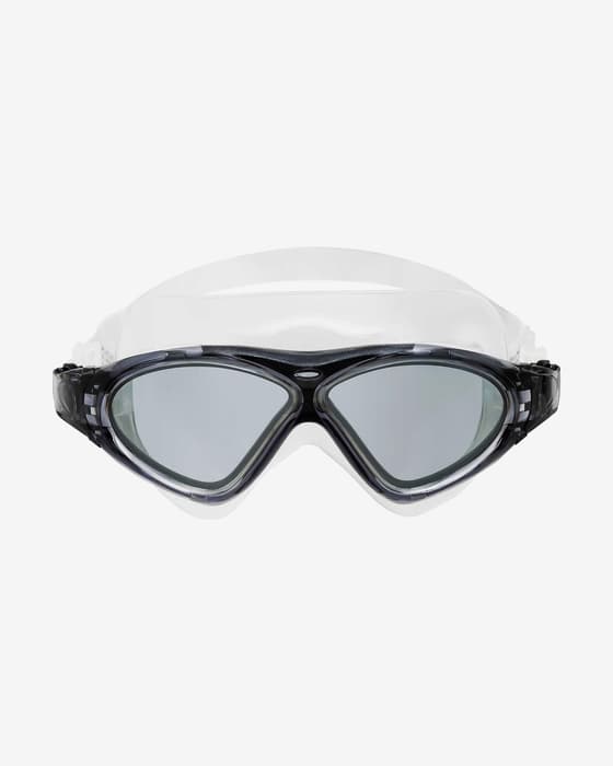 Gafas de natación Orca Killa Mask negro blanco con lentes de policarbonato gris