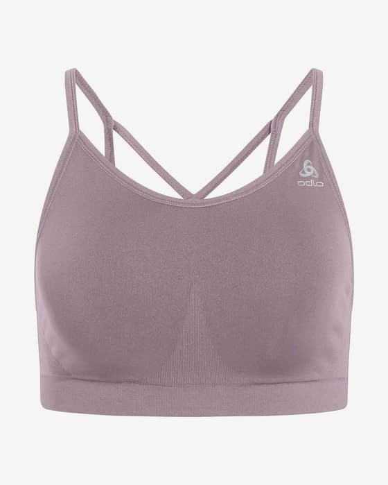 Sujetador Odlo Seamless Soft Sports Bra lila claro