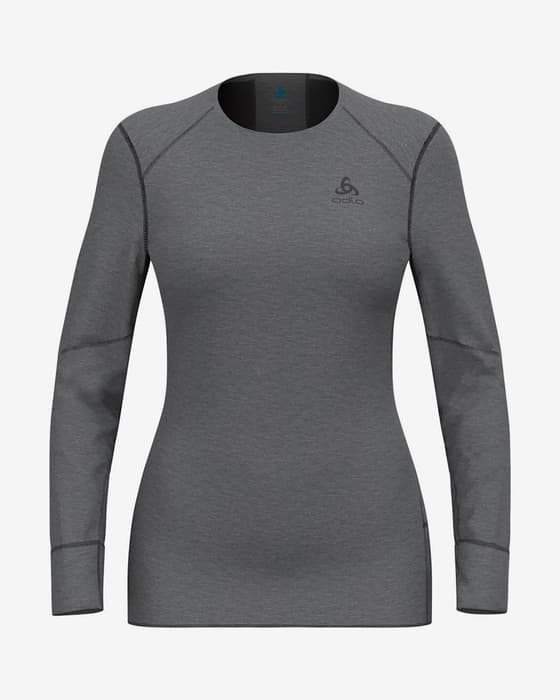 Odlo Active X-Warm Eco Base Layer Top Long Sleeve Dark Grey Women