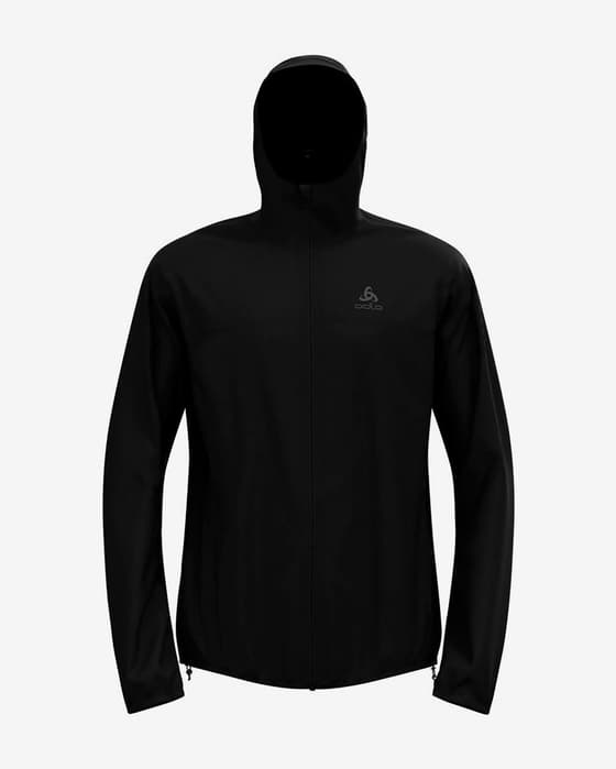 Chaqueta Odlo Zeroweight Waterproof negro mate