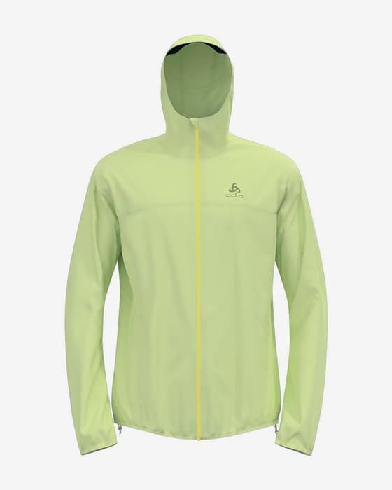 Chaqueta Odlo Zeroweight Waterproof amarillo brillante