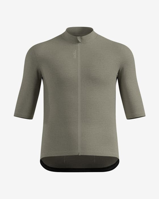 Maillot Odlo Zeroweight Merino manches courtes gris