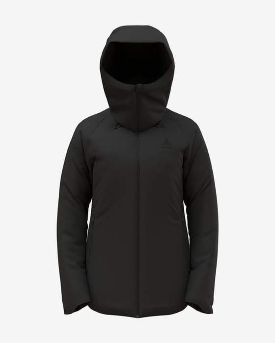 Chaqueta Odlo Ascent S-Thermic Waterproof negro mujer