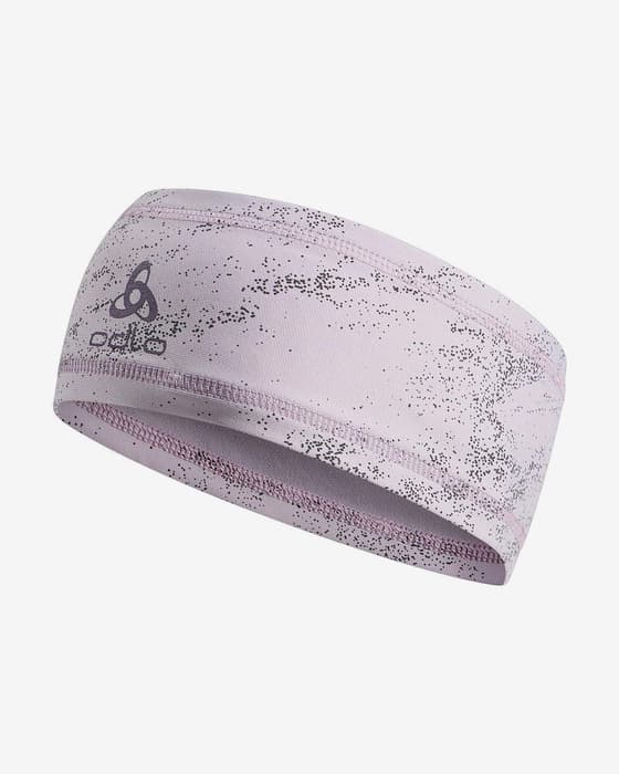 Cinta para la cabeza Odlo Polyknit lila claro gris