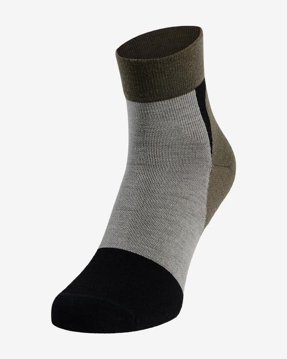 Chaussettes Odlo The Performance Wool Quarter vert canne