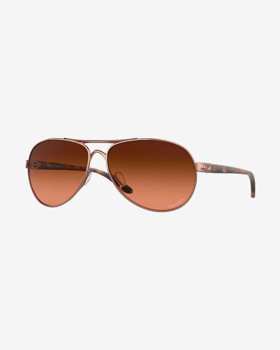 Gafas Oakley Feedback Rose Gold lentes Prizm Brown Gradient