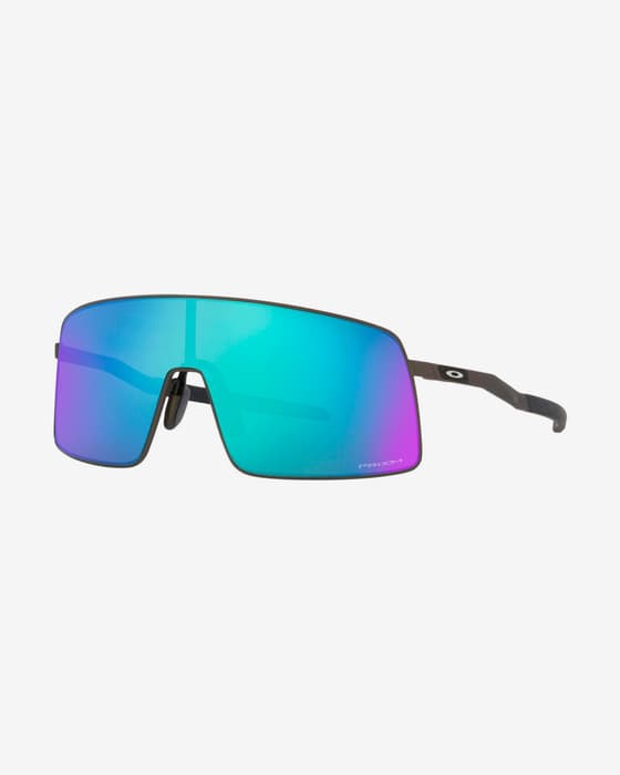 Gafas Oakley Sutro TI Satin Lead con lentes Prizm Sapphire