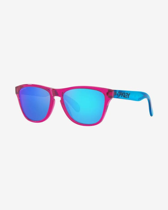 Gafas Oakley Frogskins XXS Acid Pink con lentes Prizm Sapphire infantil