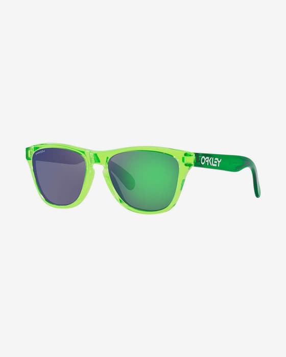Gafas Oakley Frogskins XXS Acid Green con lentes Prizm Jade infantil