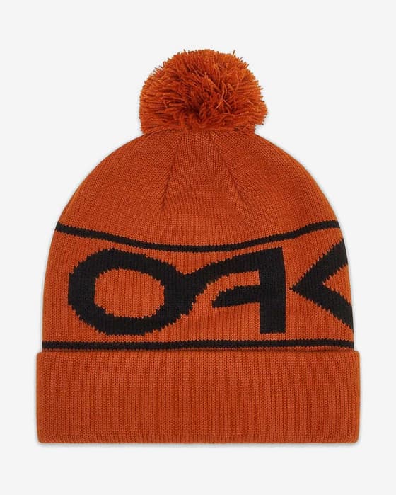 Gorro Oakley Factory Cuff naranja oscuro marrón