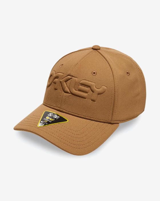 Gorra Oakley 6 Panel Stretch Embossed marrón