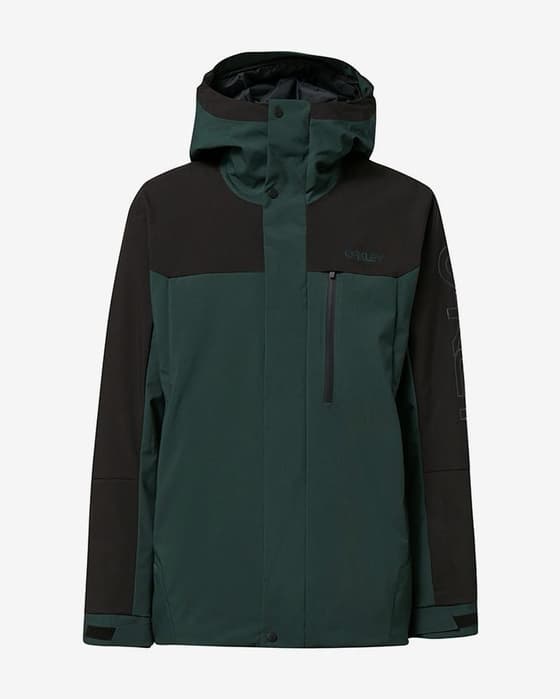 Chaqueta con capucha Oakley TNP TBT verde oscuro negro