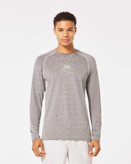 Camiseta Oakley O Fit RC manga larga gris