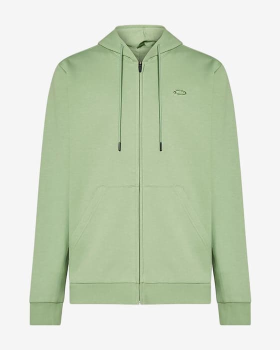 Sudadera con capucha Oakley Relax Full Zip verde claro