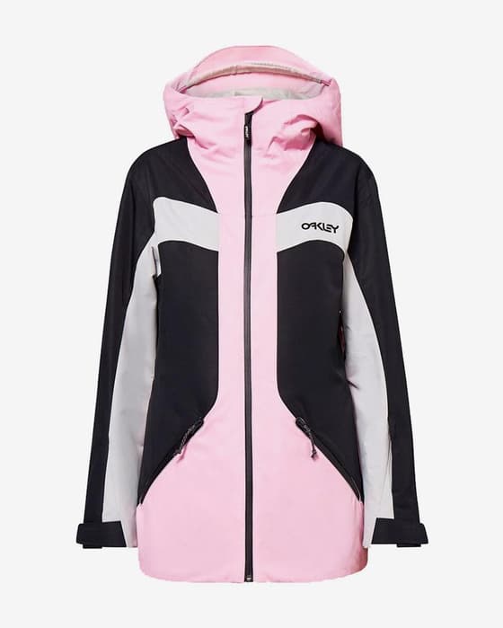 Chaqueta con capucha Oakley TNP TBT negro rosa gris mujer