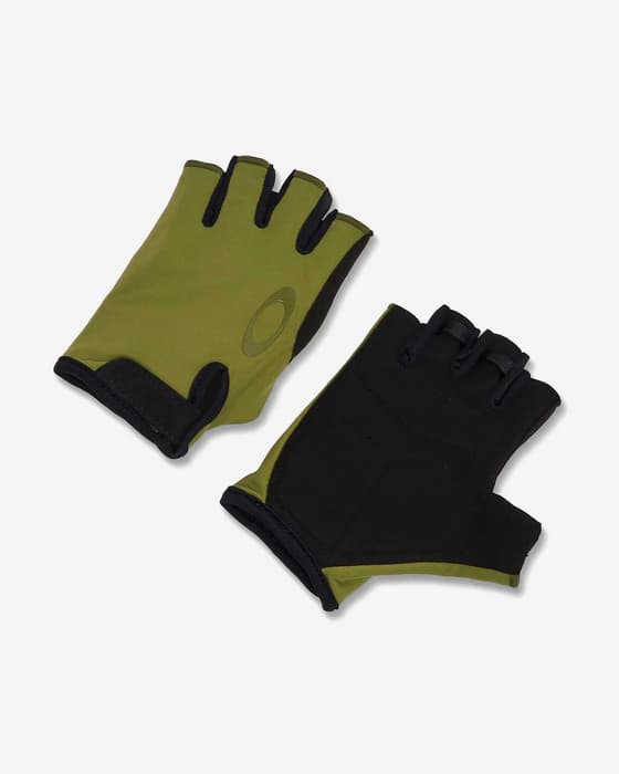 Guantes Oakley Drops Road verde claro negro