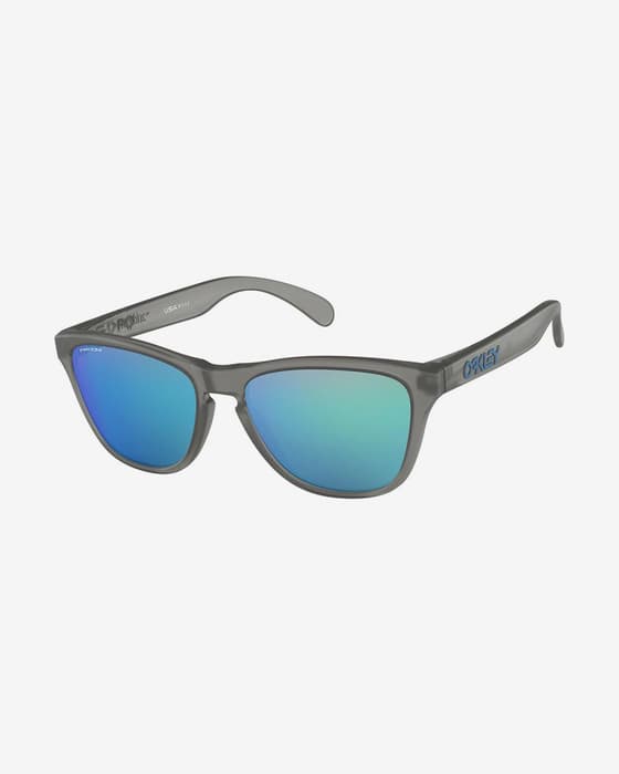 Gafas Oakley Frogskins XS Matte Grey Ink con lentes Prizm Sapphire infantil