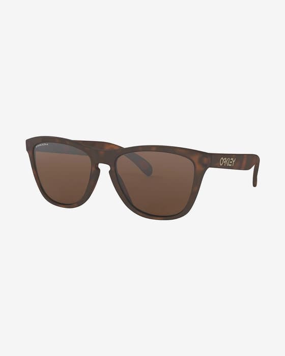 Gafas Oakley Frogskins Lifestyle Prizm Refresh marrón con lentes Prizm Tungsten