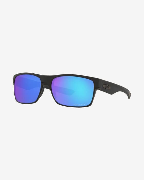 Gafas Oakley Two Face Matte Black con lentes Prizm Sapphire Polarized