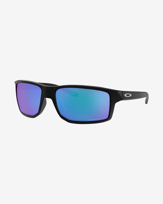 Óculos Oakley Gibston Matte Black com lentes Prizm Sapphire Polarized