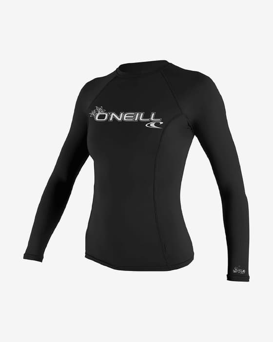 Camiseta O'Neill Basic Skins manga larga negro mujer