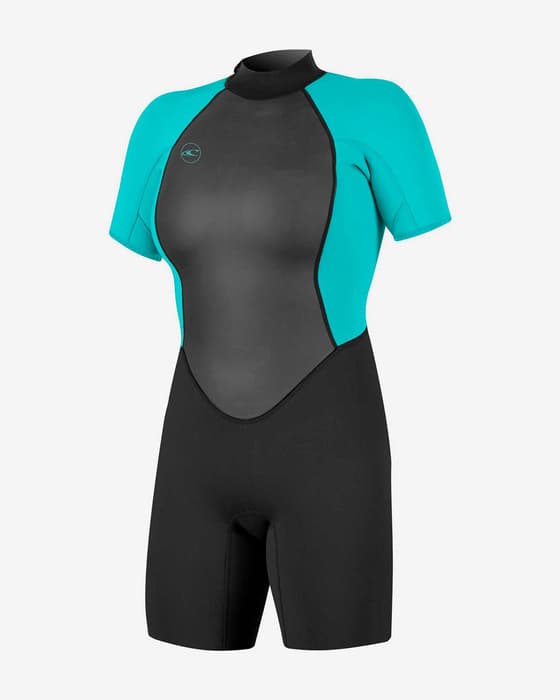 Traje neopreno corto O'Neill Reactor 2 mm gris azul mujer