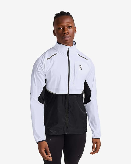 Chaqueta fina On Weather blanco negro