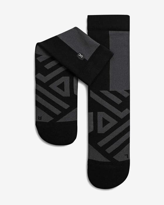 Calcetines On Performance High negro gris oscuro mujer
