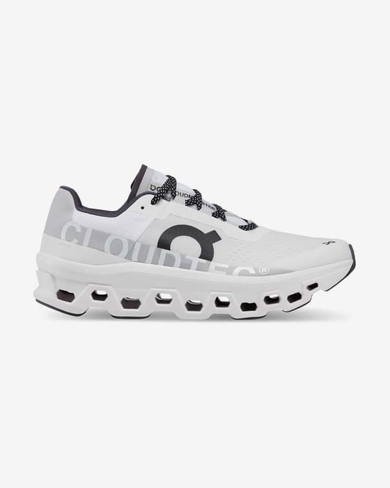 Zapatillas On Cloudmonster blanco gris claro negro