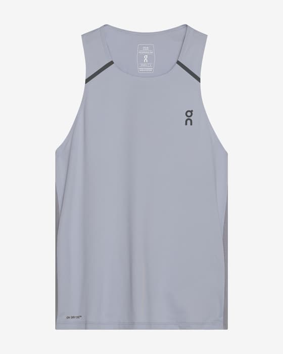 Camisola On Performance sem mangas branco violeta mulher