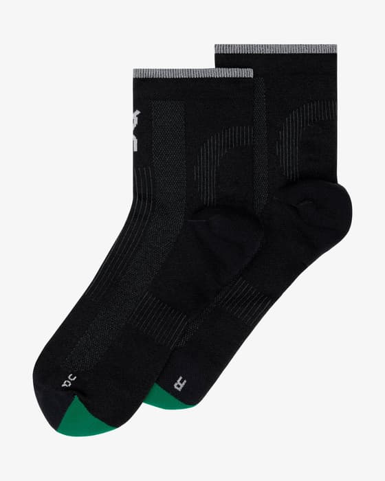 Calcetines On Elite Run Mid negro