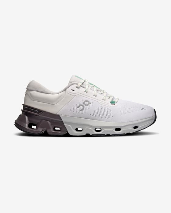 Zapatillas On Cloudflyer 5 blanco gris eclipse