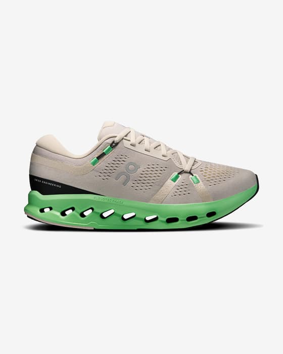 Zapatillas On Cloudsurfer 2 beige verde