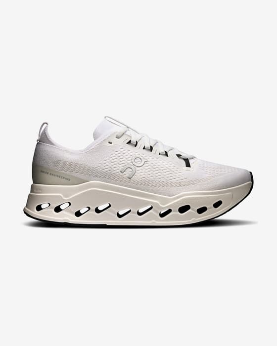 Zapatillas On Cloudsurfer Max blanco beige