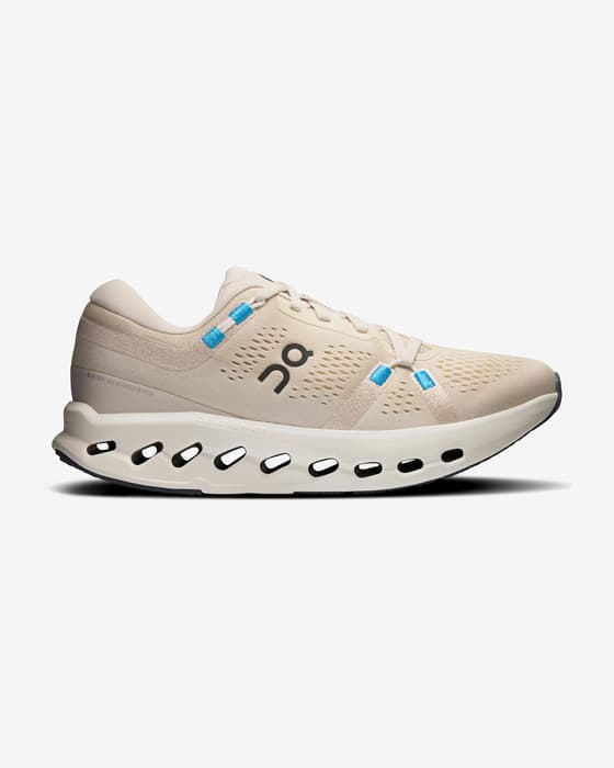 Zapatillas On Cloudsurfer 2 beige azul mujer