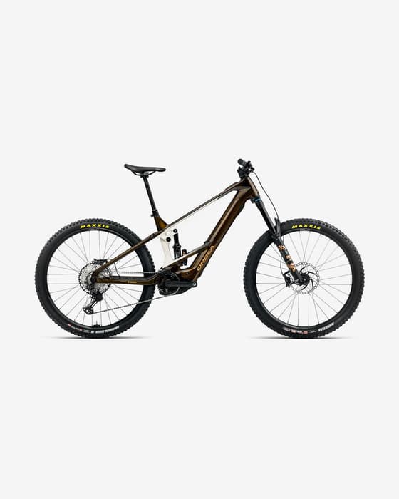 Bicicletta elettrica Orbea Wild M10 marrone bianco