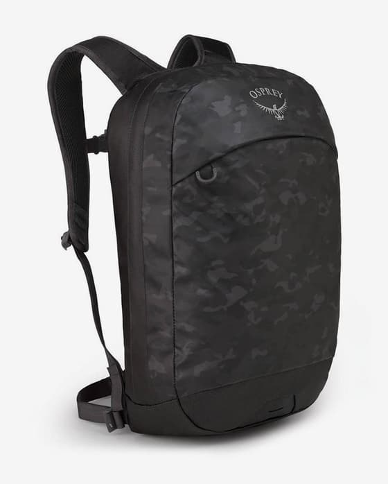 Mochila Osprey Transporter Panel 20L negro camuflaje