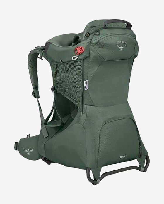 Mochila portabebés Osprey Poco LT 25L verde bosque