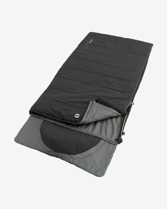 Saco de dormir Outwell Contour Right Zip +2C negro medianoche