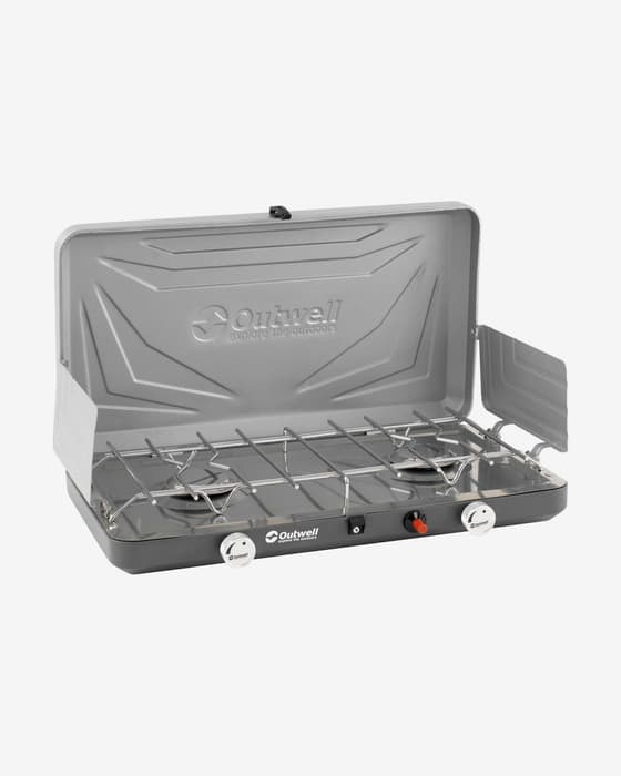 Cocina portátil Outwell Annatto 2 fuegos EN417 gris