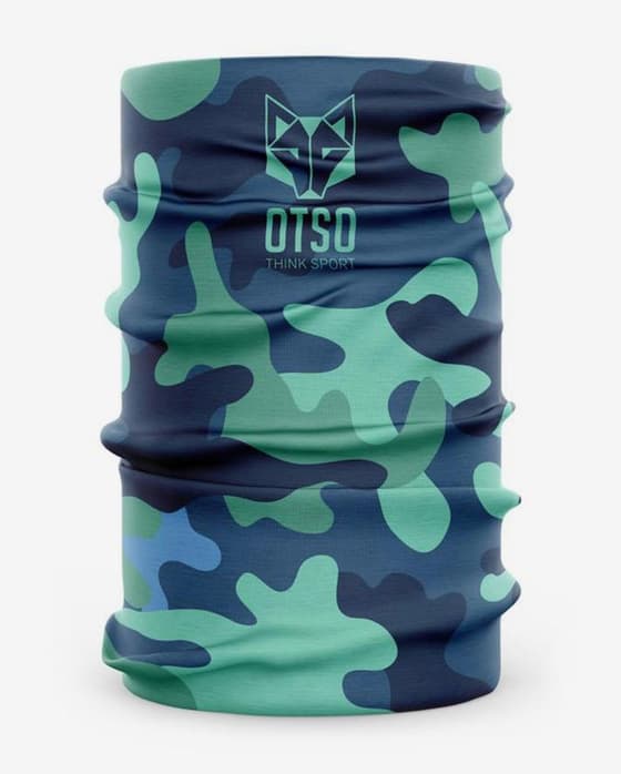 Tubular Otso Camo azul verde