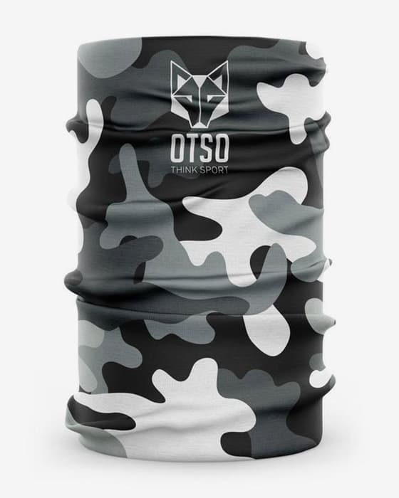 Tubular Otso Camo negro gris blanco