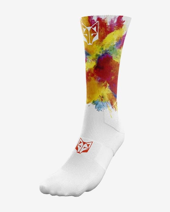 Calcetines Otso Multicolor blanco rojo amarillo