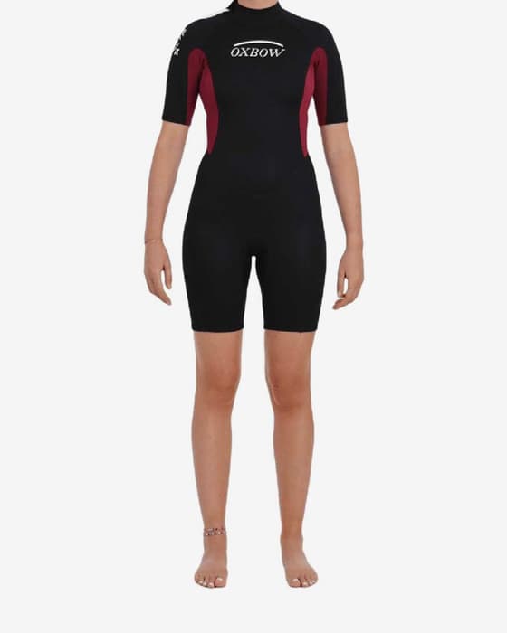 Traje neopreno corto Oxbow Logo 2 mm negro mujer