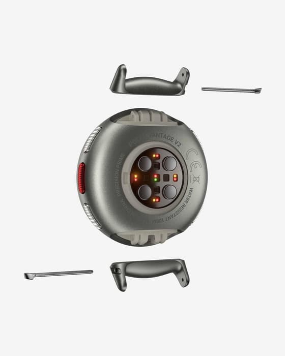 Polar SHIFT Armbandadapter für Vantage V2 grau