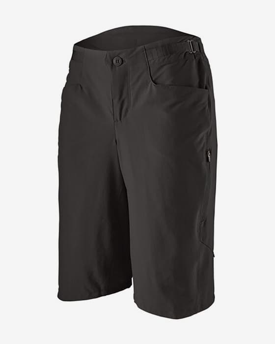 Pantalón corto Patagonia Dirt Craft sin badana negro mujer