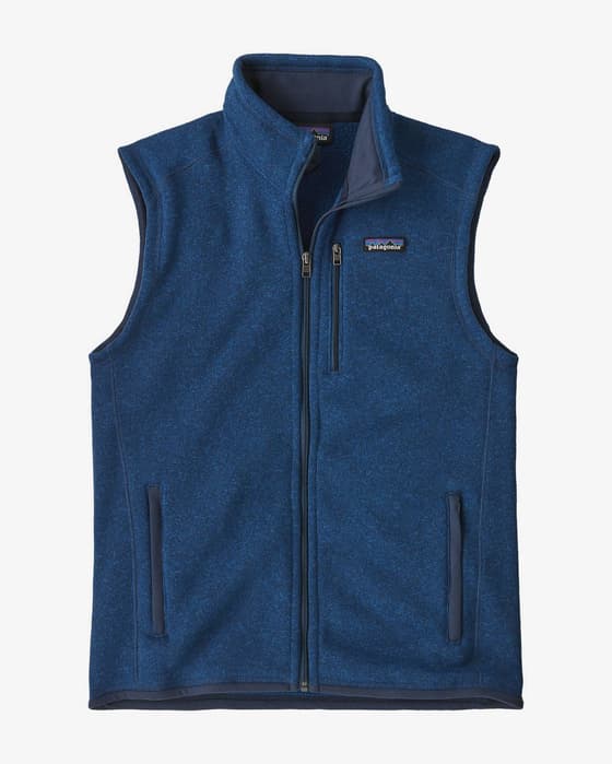 Chaleco Patagonia Better Sweater azul intenso