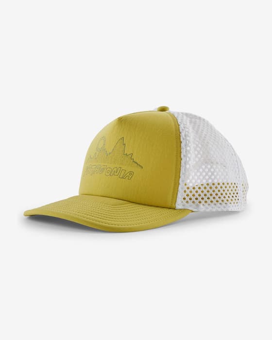 Boné Patagonia Duckbill amarelo branco