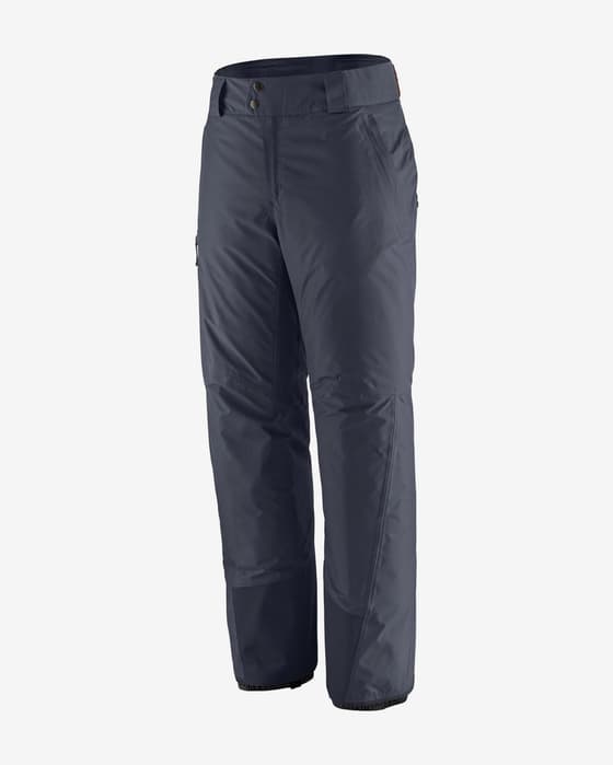 Patagonia Insulated Powder Town Lange Hose Dunkelgrau