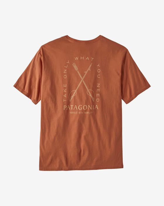 Patagonia CTA Organic Short Sleeve T-Shirt Orange